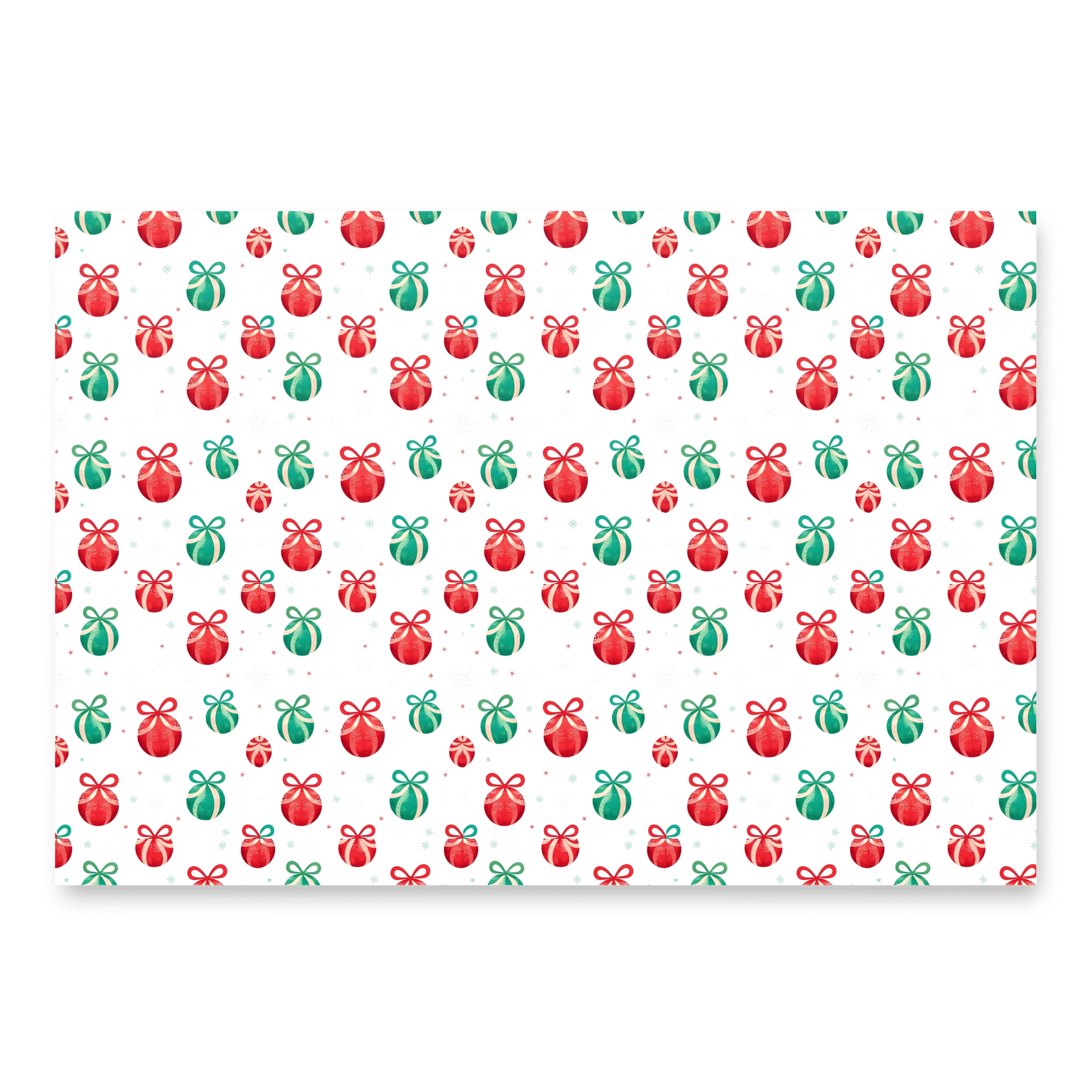 Festive Ornaments Wrapping Paper Set product image (1)