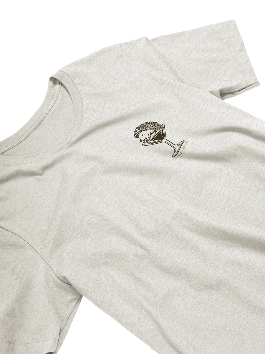 Hedgehog Espresso T-Shirt, Cute Coffee Lover Tee, Funny Animal Graphic Shirt, Unique Barista Gift, Adorable Hedgehog Cafe Aesthetic T-shirt product image (3)