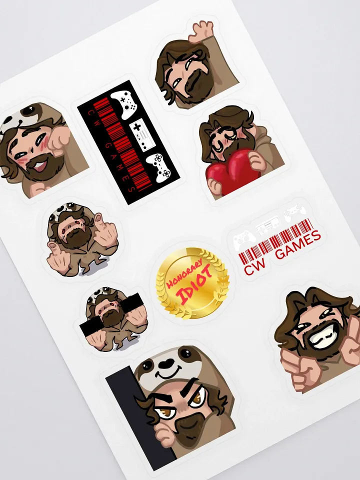 CW EMOTE Stickers product image (1)