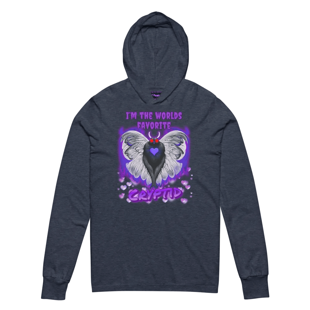 World’s Favorite Cryptid Long Sleeve Hooded Tee product image (6)