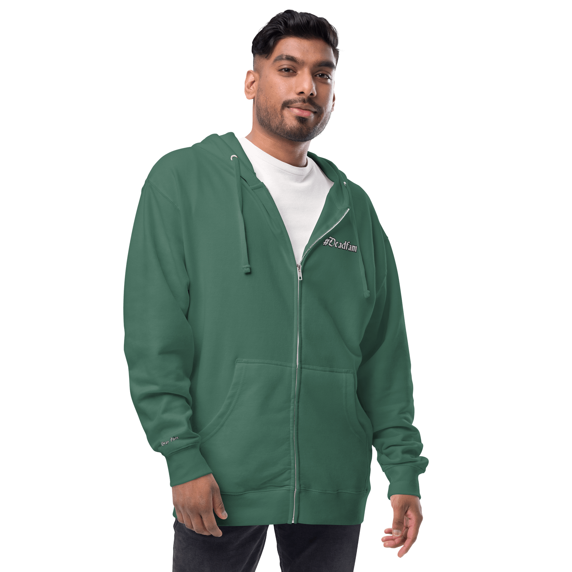 Chill #Deadfam Fleece Zip Up Hoodie product image (12)