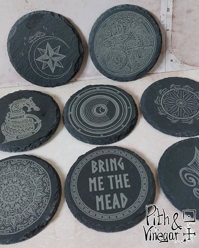 I’ll soon have my laser-cut slate coasters back in stock. These have proved really popular, but it’s been a while since I las...