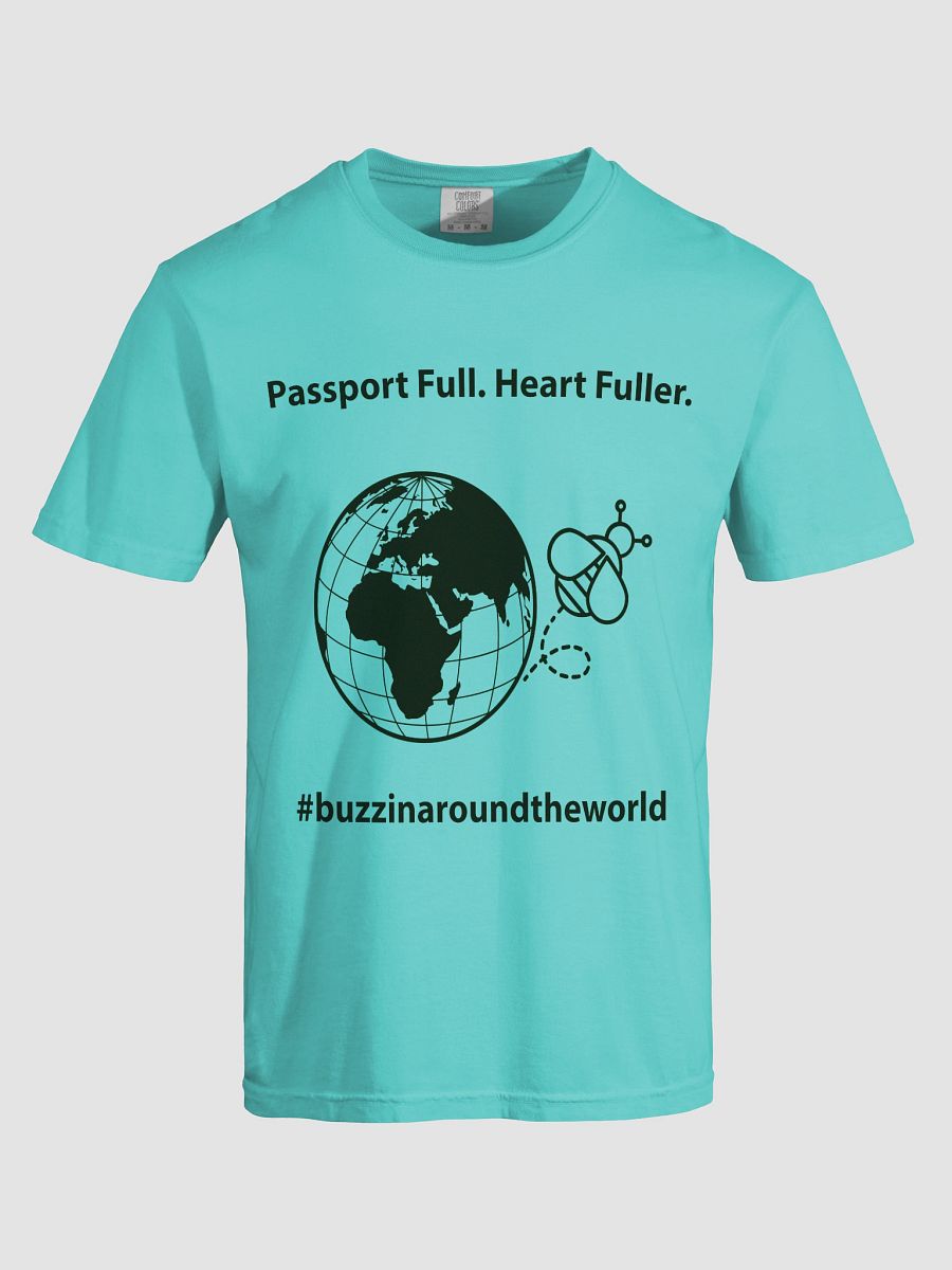 Passport Full. Heart Fuller. - T-Shirt product image (41)