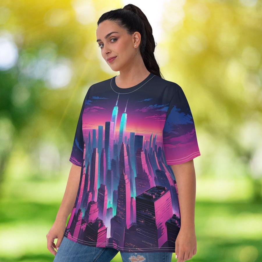 Vaporwave New York City T-shirt product image (2)