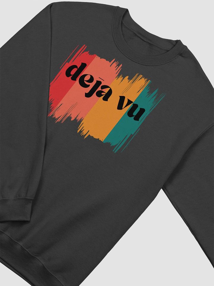 Deja Vu Striped Crewneck Sweatshirt product image (11)
