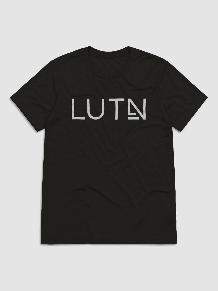 LUTN T-shirt White Logo product image (1)