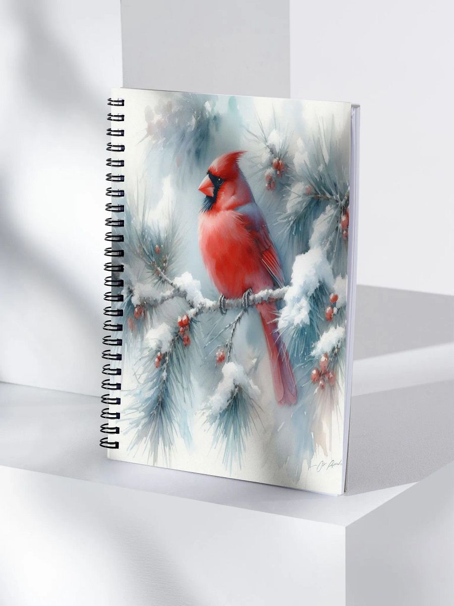 Winter Wonderland Cardinal-Spiral Notebook product image (4)