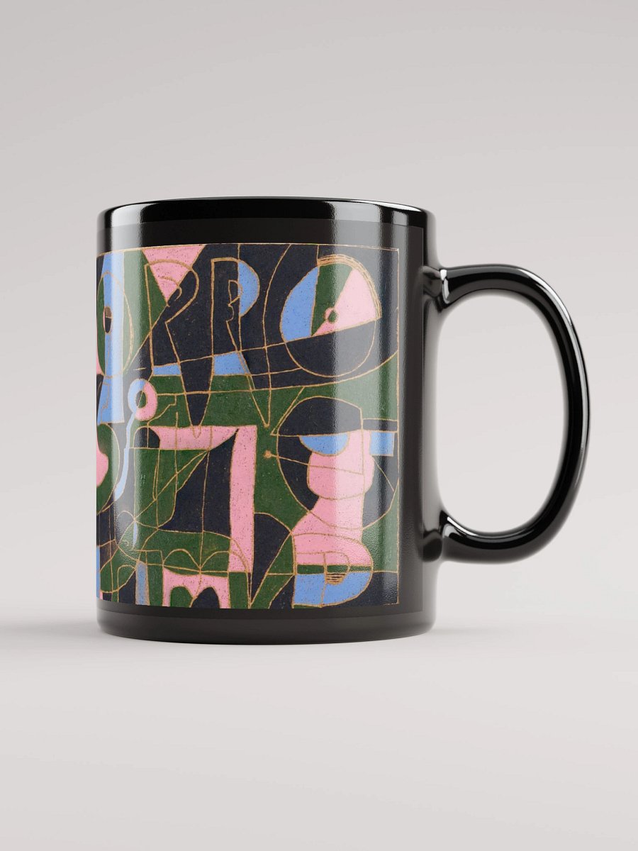 Phone Call with Mom black glossy mug product image (2)
