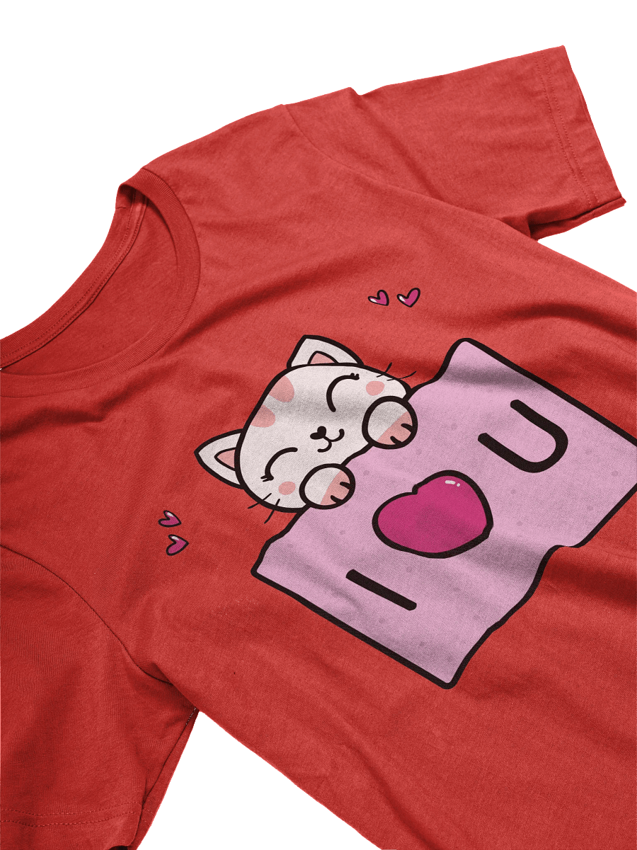 Adorable Kitty Love T-Shirt product image (6)