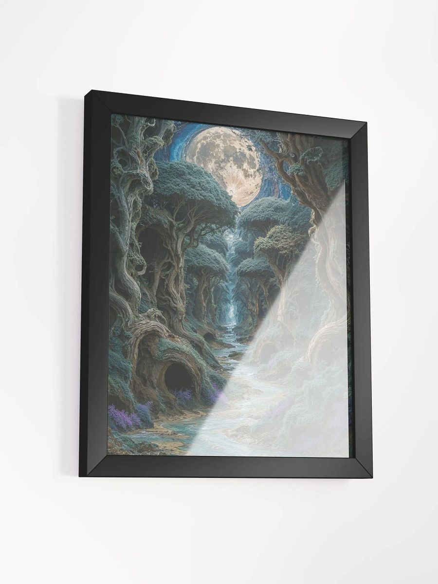 Fantasy Forest Stream Framed Print product image (3)