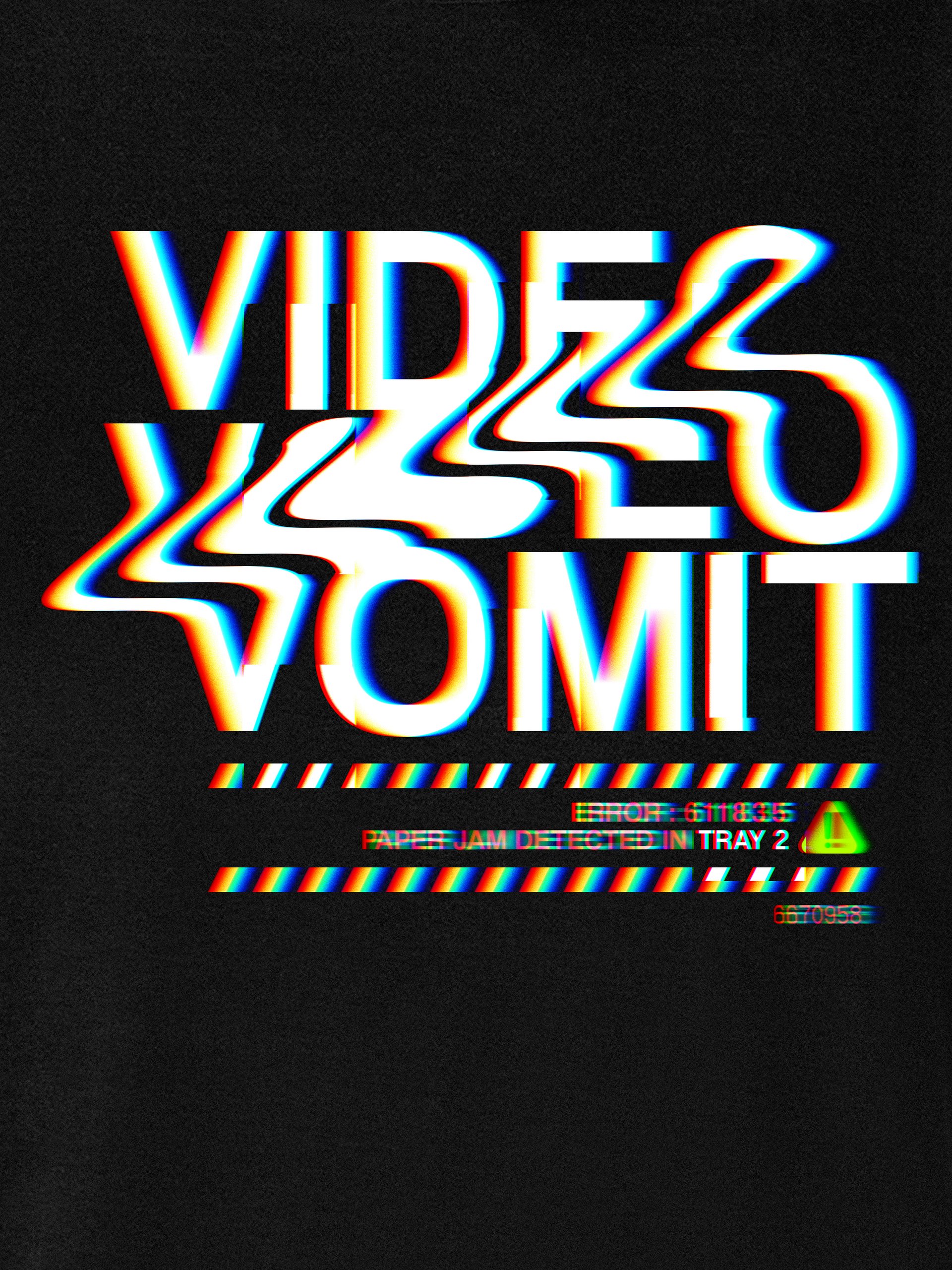 videovomit PAPERJAM zipper hoodie product image (2)