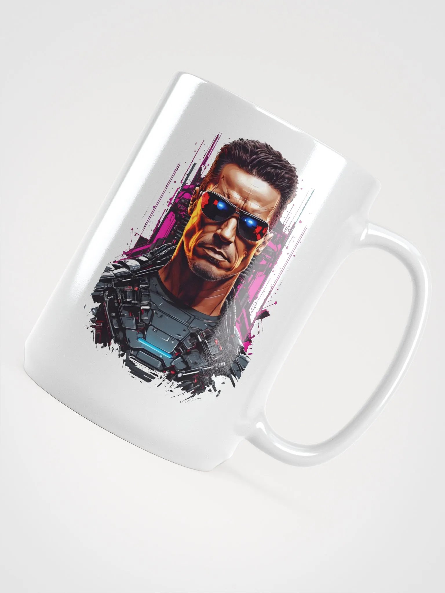 Cybernetic Cityscape Mug product image (4)