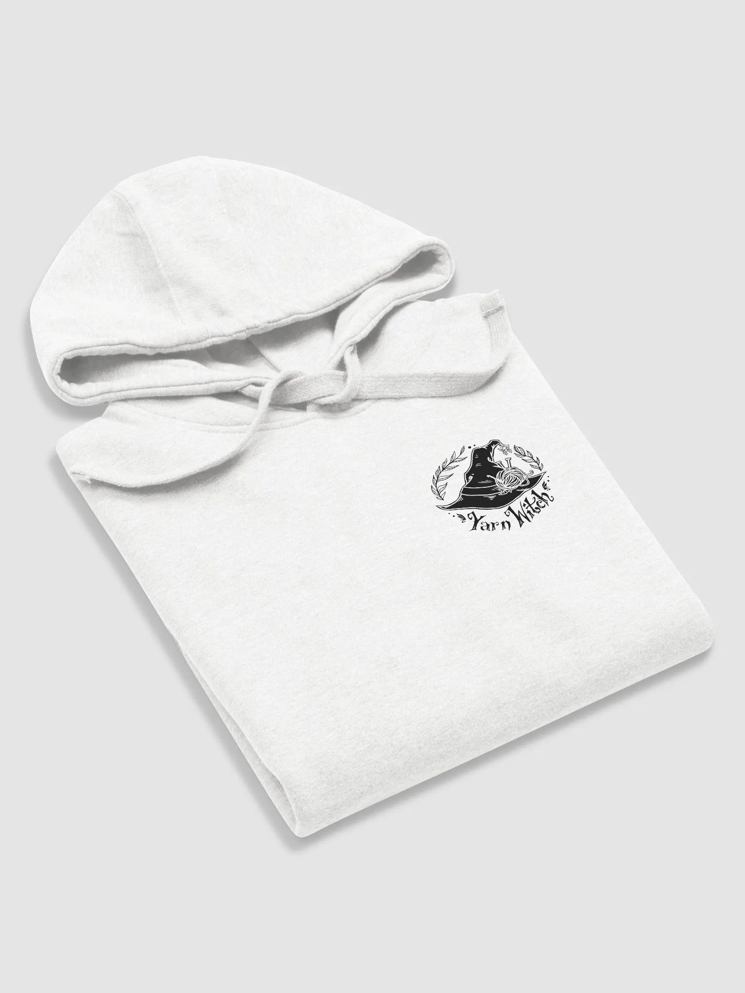 Cotton Heritage Unisex Premium Hoodie - Yarn Witch Logo product image (52)