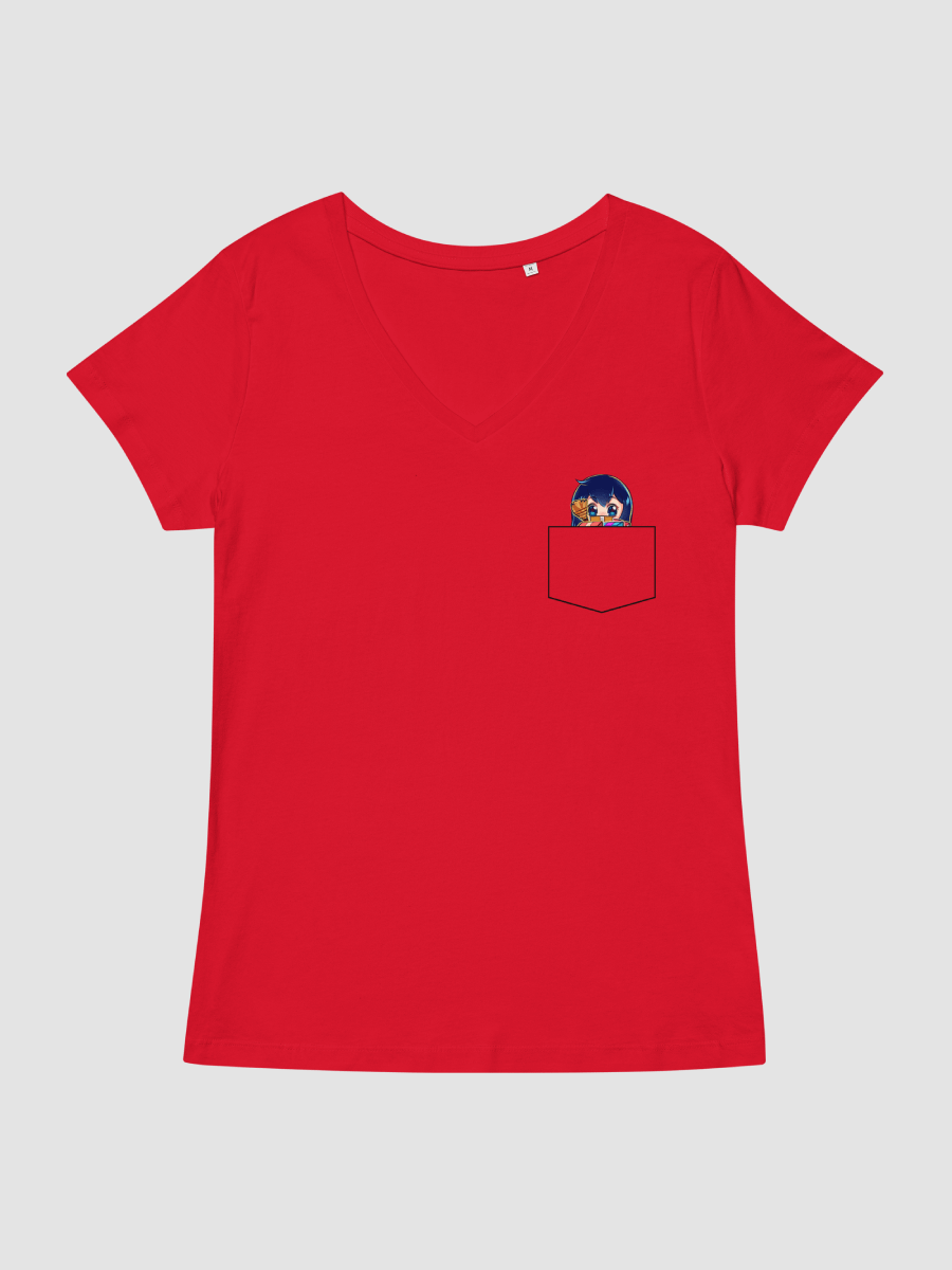 (Fake) Pocket Hoarding - Women's Fitted V-neck T-Shirt product image (1)