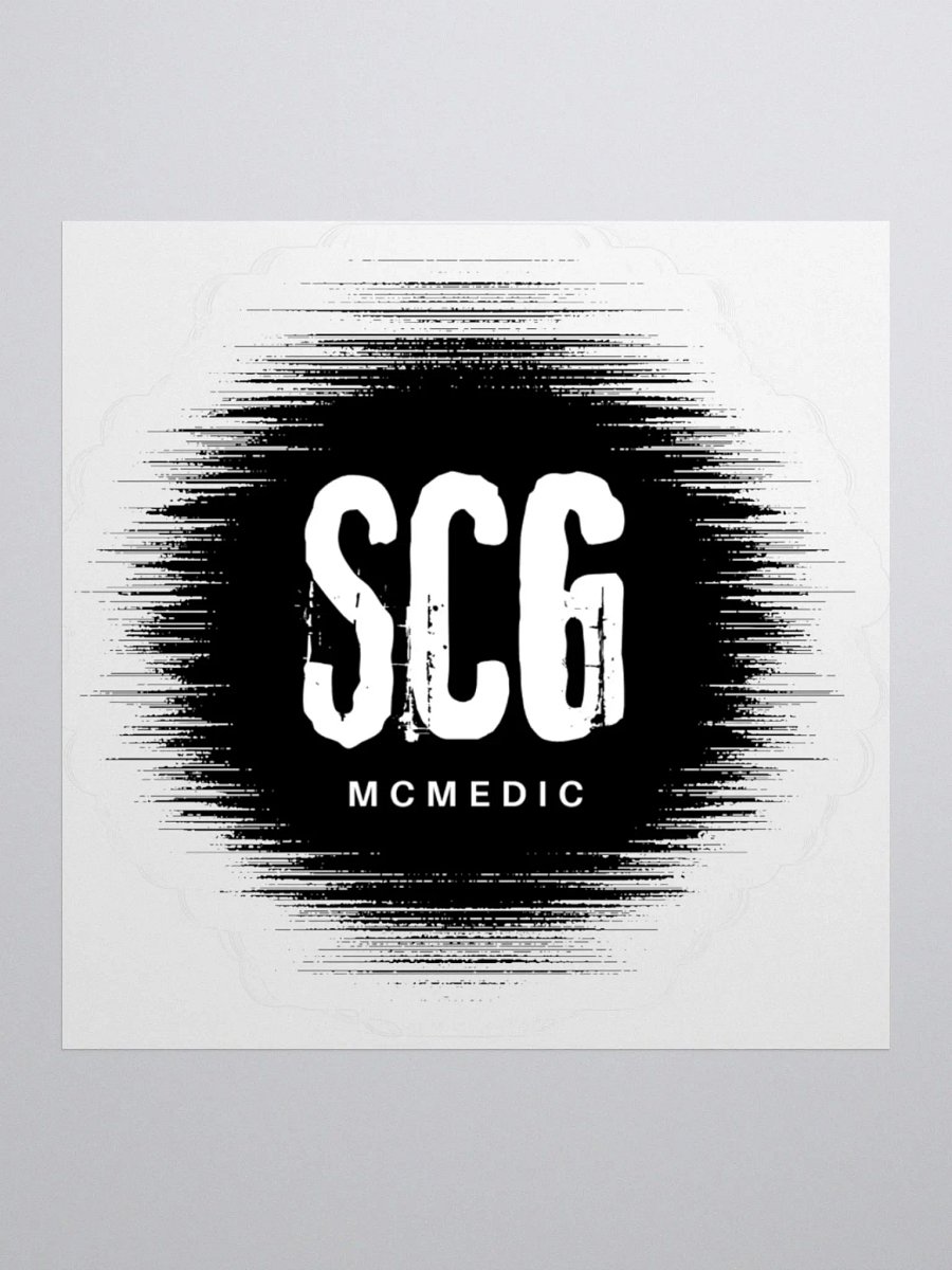 🔥 SCG x McMedic Sticker – Bold & Minimalist Gaming Design! 🚑🎮 product image (1)