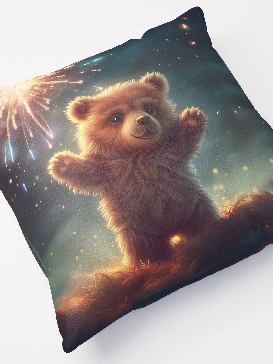 Fireworks Bear Pillow product image (4)