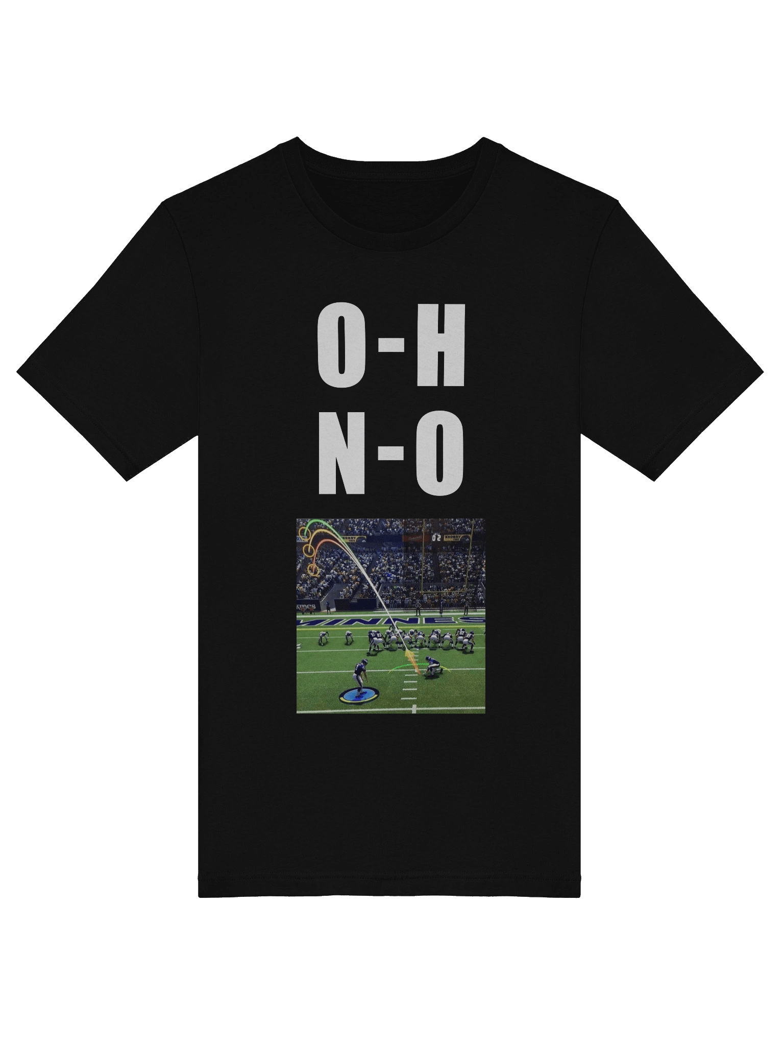 O-H N-O Supersoft T-Shirt With Rear Graphic product image (5)