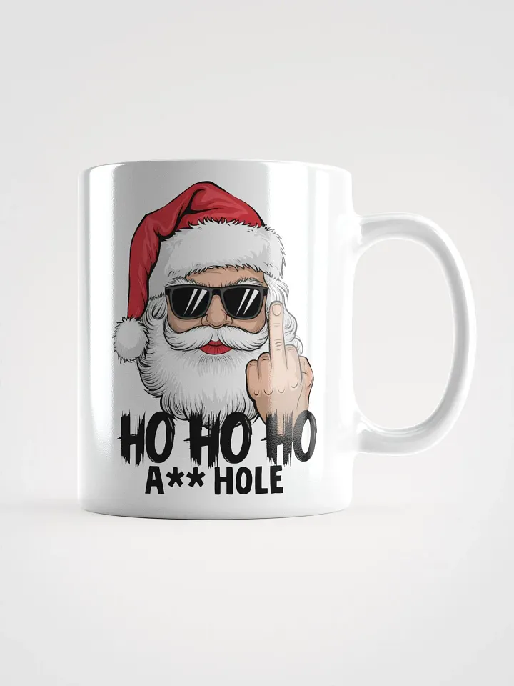 Cheeky Santa Middle Finger Mug product image (1)