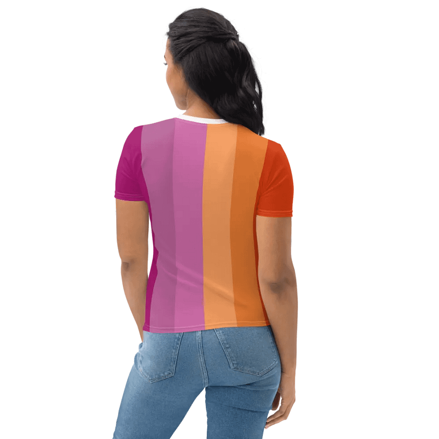 Lesbian Pride Flag - All-Over T-Shirt product image (10)