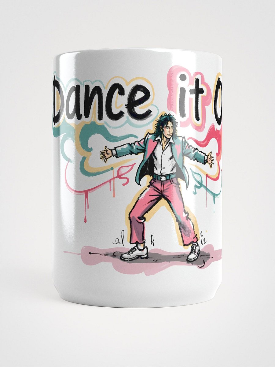 Graffiti Dance Party | 'Dance It Off' Vibrant Art Mug product image (5)