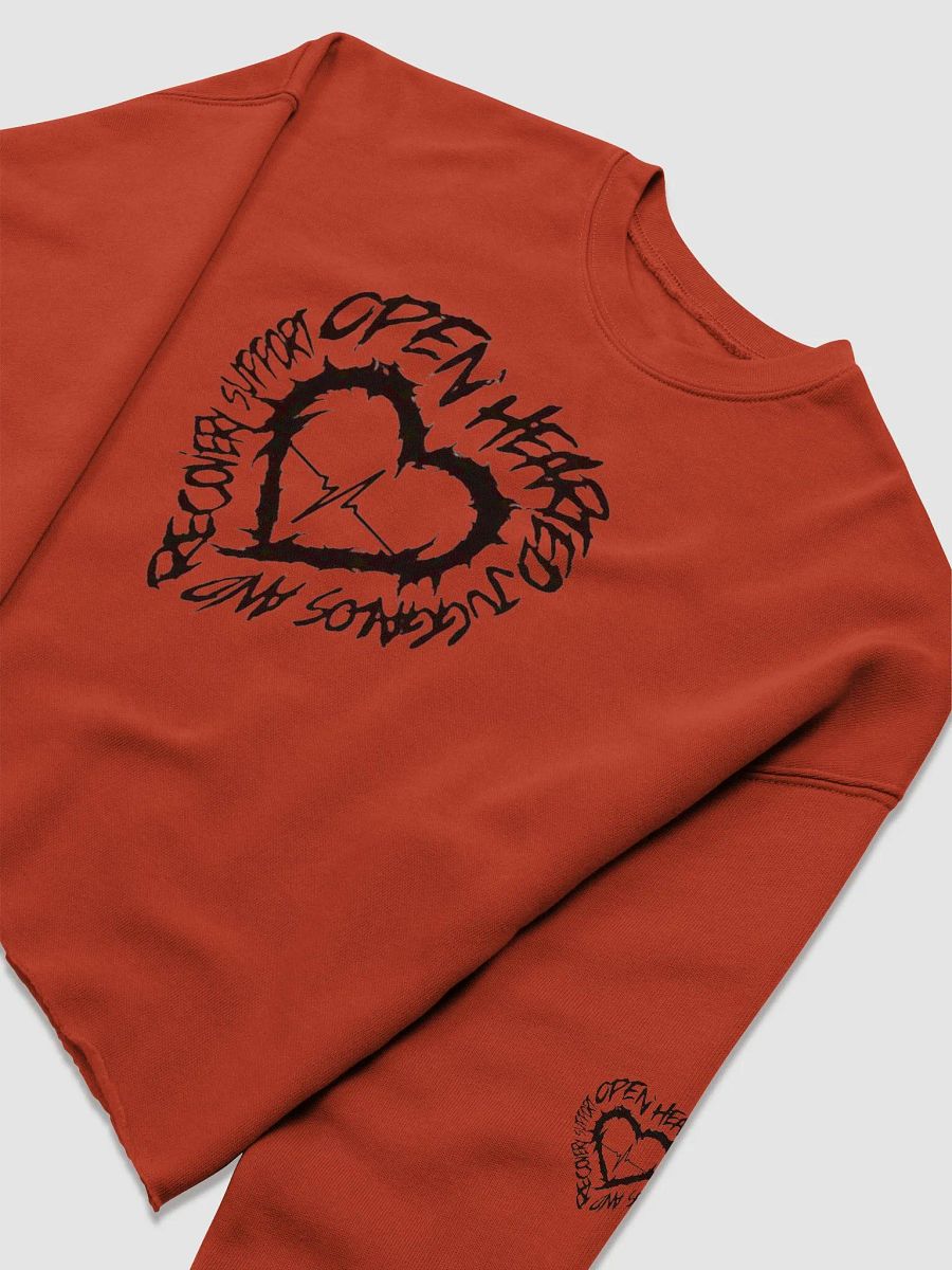 .strife OJARS LOGO CROP TOP SWEATER product image (5)