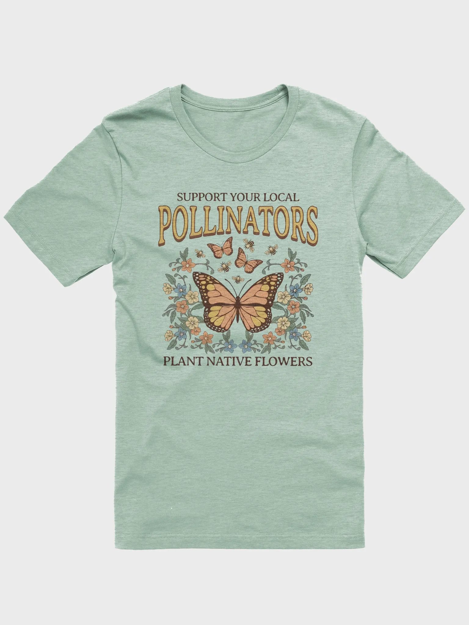 Native Pollinators Support Tee product image (5)