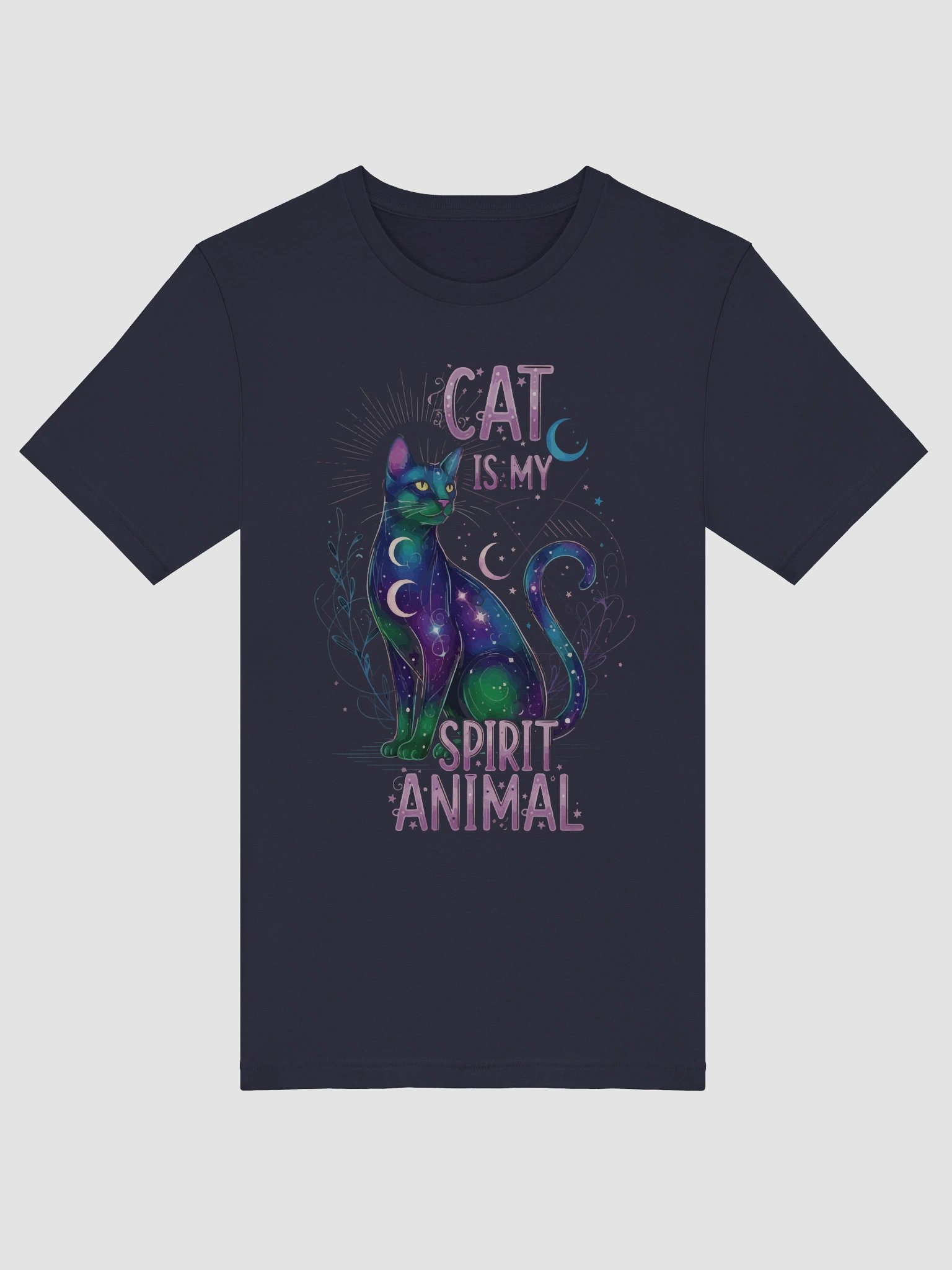 Cat is my spirit animal -dark edition- Premium * product image (5)