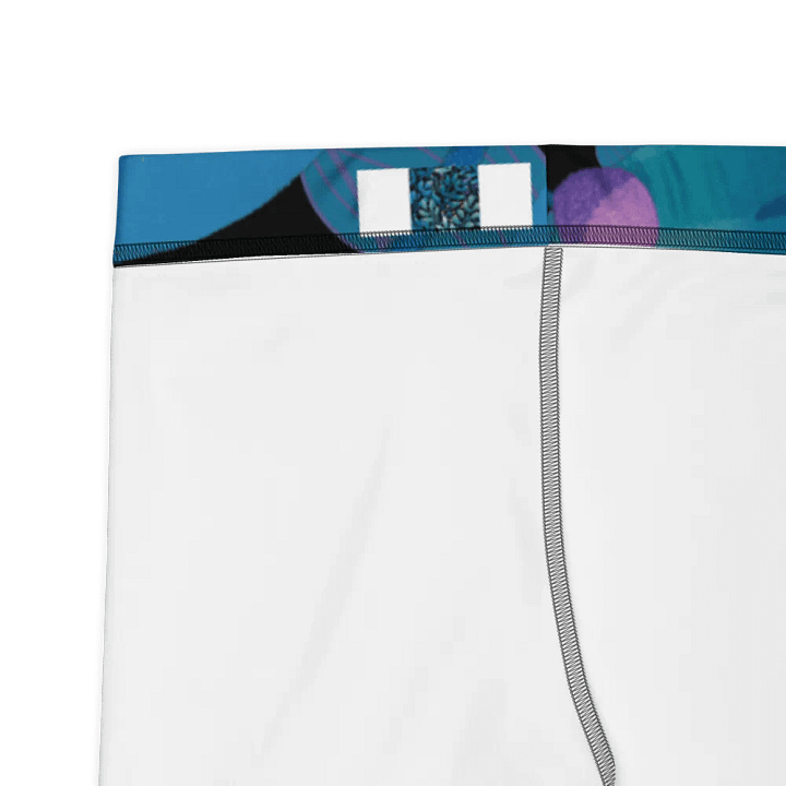 ladies short teal and black leafy desgn product image (2)