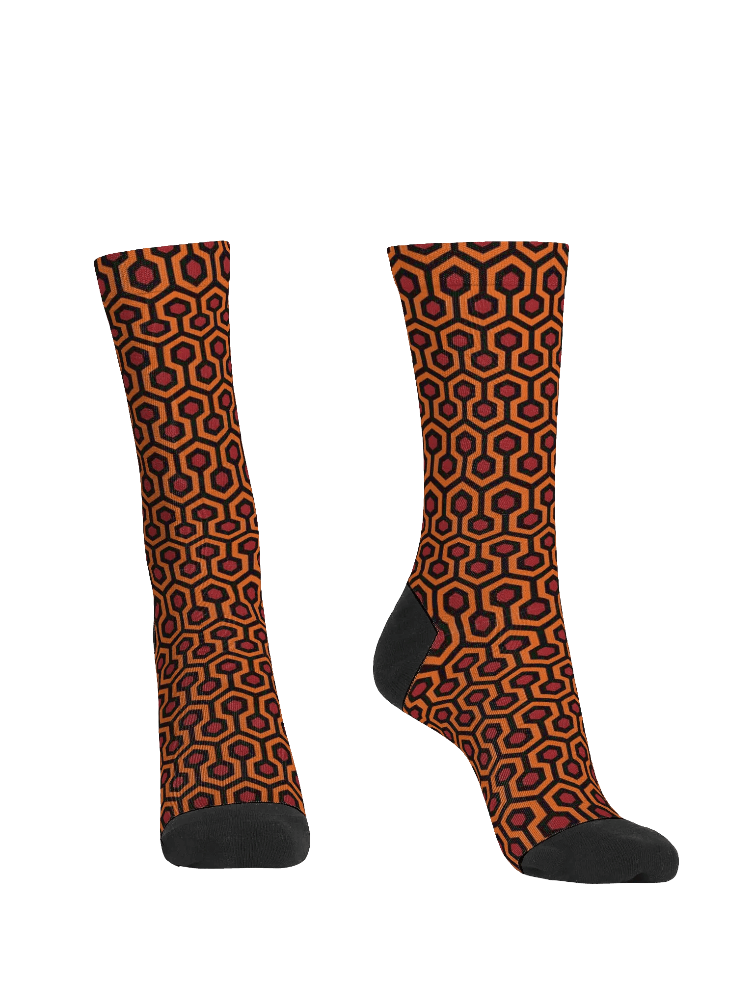 The Overlook Hotel Carpet Pattern Socks product image (2)