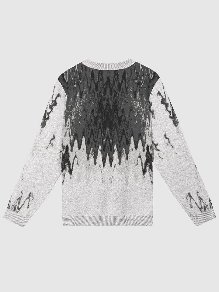 Inky Ikat Crewneck Knit Sweater product image (2)