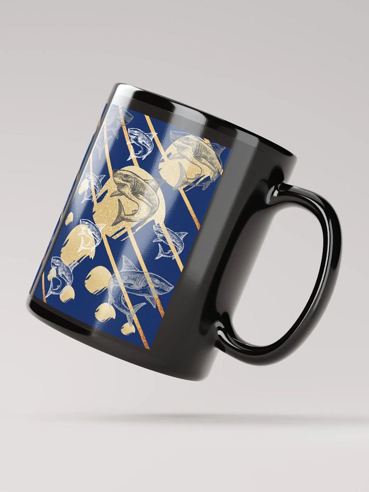 JoBeth Nautical ⚓ Black Glossy Mug product image (3)