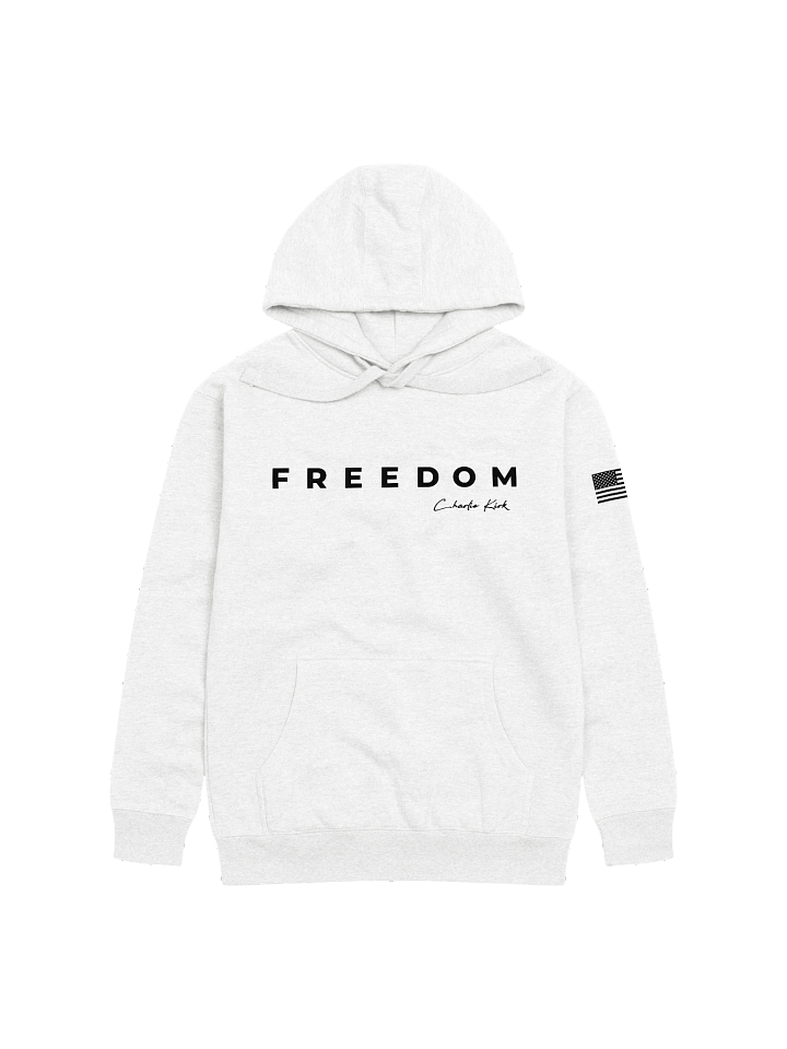 Charlie Kirk FREEDOM Hoodie product image (1)