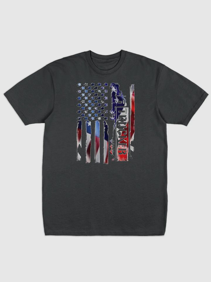 Patriotic Trucker Tee product image (1)