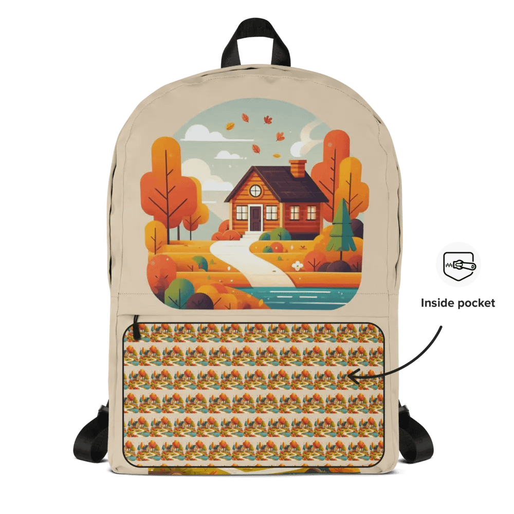 Autumn Dreams All-Over Backpack product image (4)