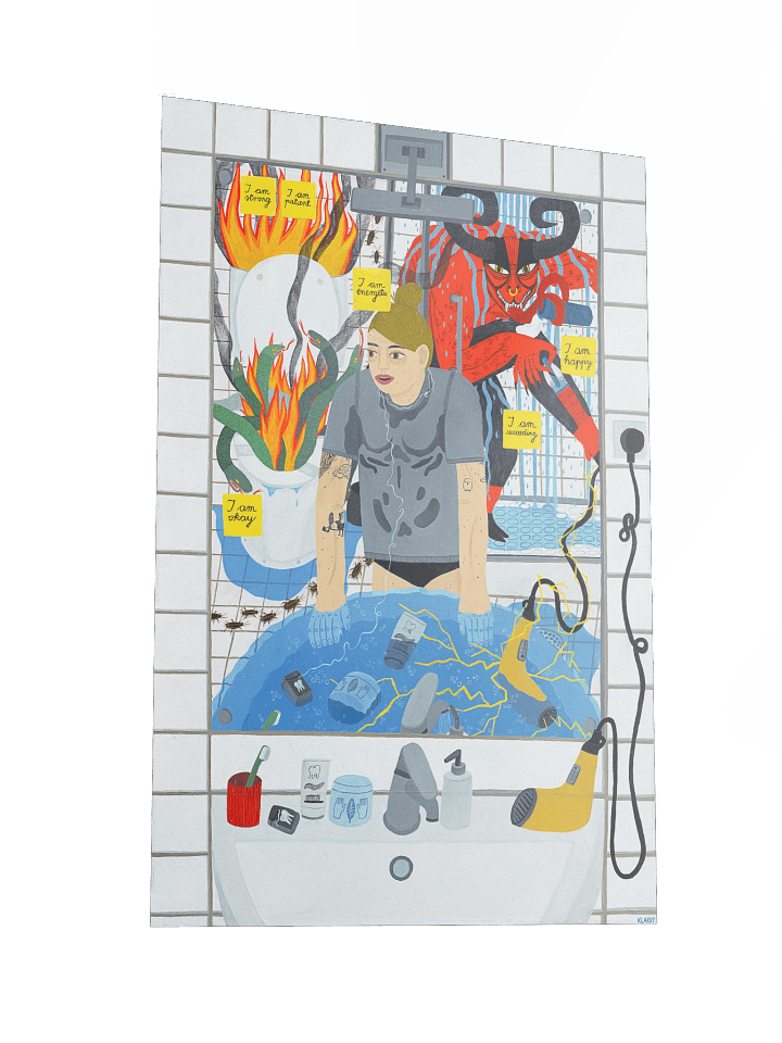 BURNOUT AFFIRMATION poster product image (2)