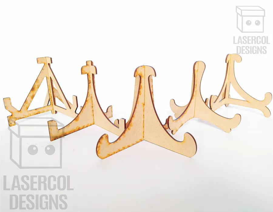 Easel Plate Stand Set 1 - Laser Cut Files product image (2)
