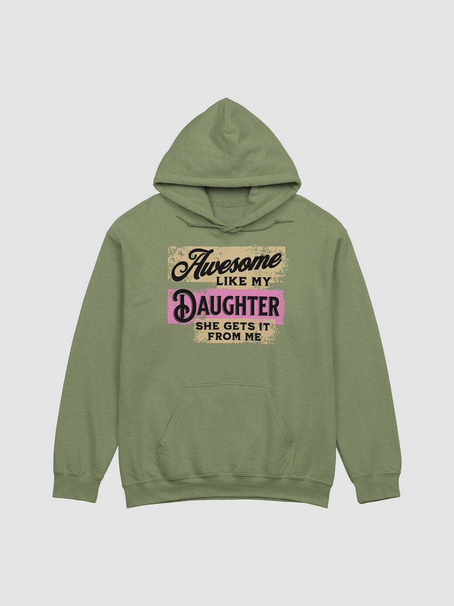 Awesome Like My Daughter She Gets It From Me Pride Hoodie product image (9)