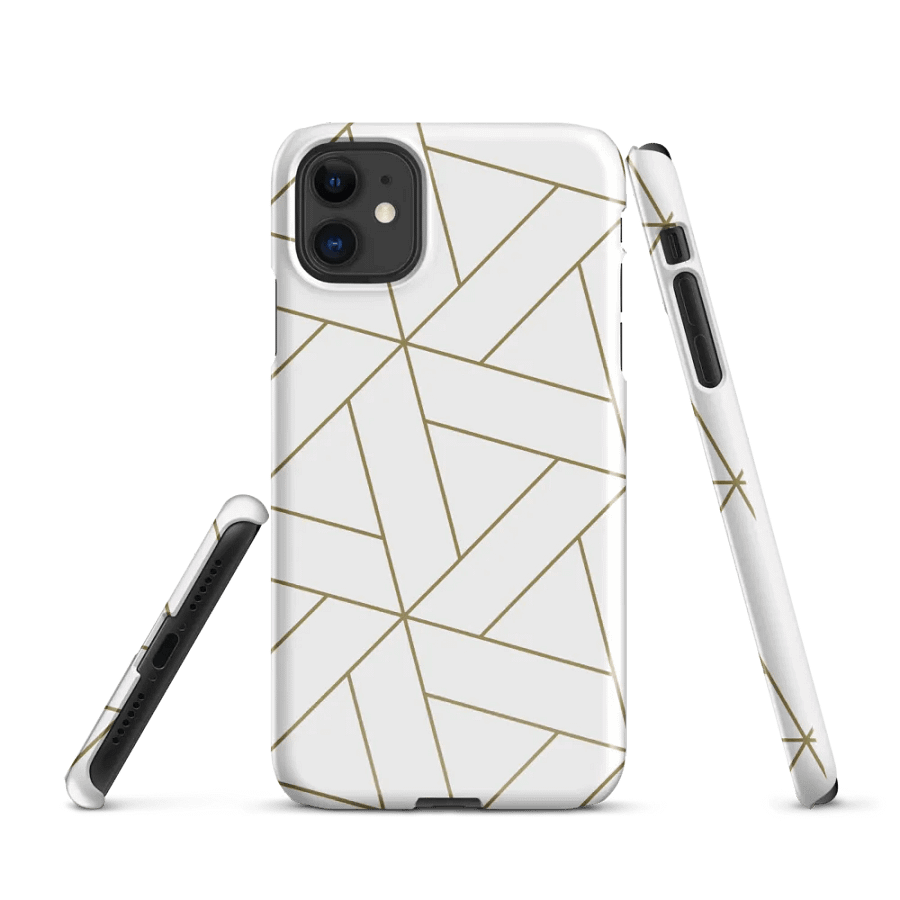 Golden Geometric iPhone® Snap Case product image (24)