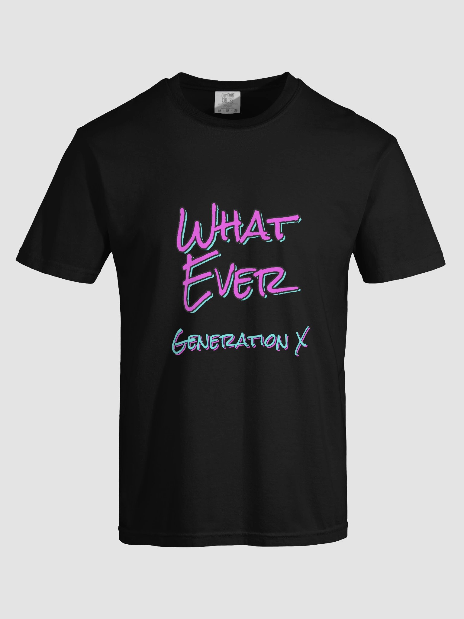 "Whatever" Expressive Generation X Graphic T-Shirt product image (107)