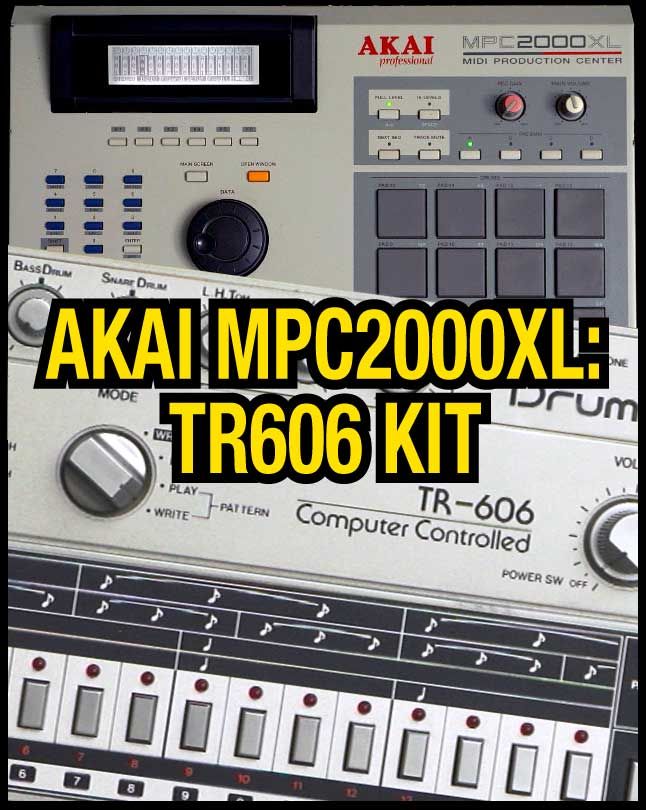 Akai MPC2000XL: TR606 Kit product image (1)