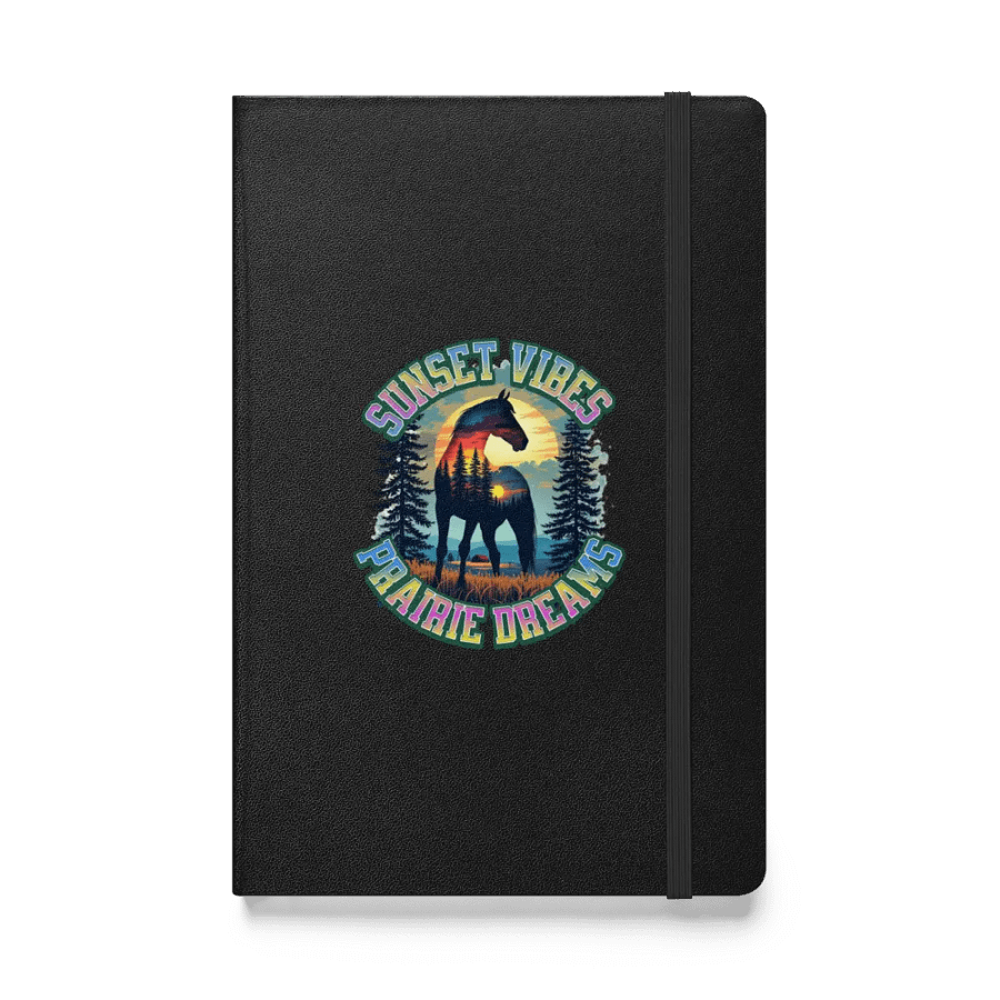 Sunset Vibes Prairie Dreams Horse Hardcover Journal product image (1)