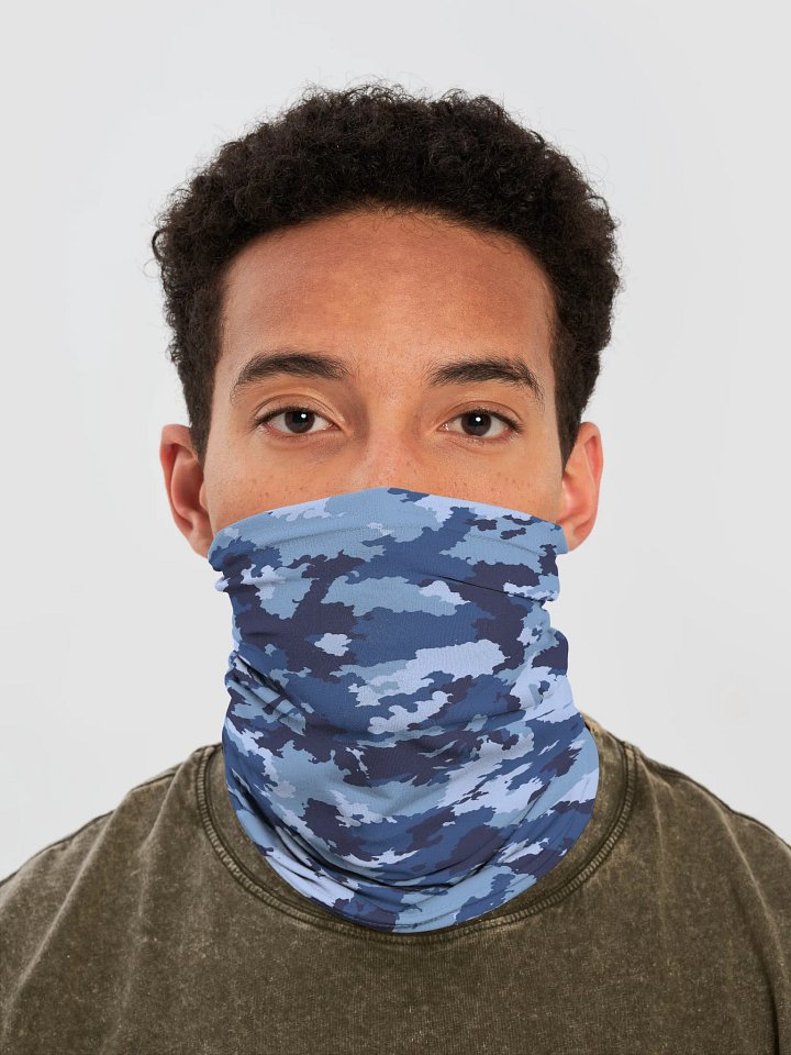 Neck Gaiter-Blue Camo product image (1)