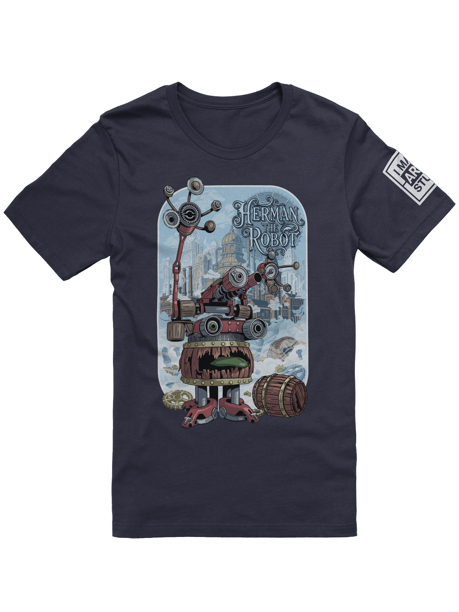 HERMAN THE ROBOT - Bella + Canvas Supersoft T-Shirt product image (1)