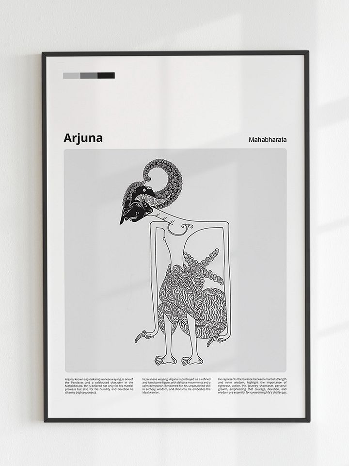 Wayang Arjuna 4 : 5 product image (1)