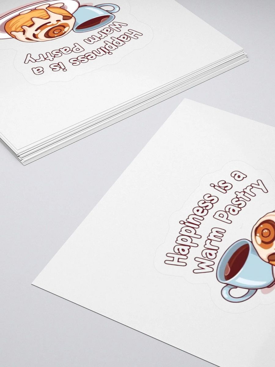 Warm Pastry Delight Stickers product image (14)