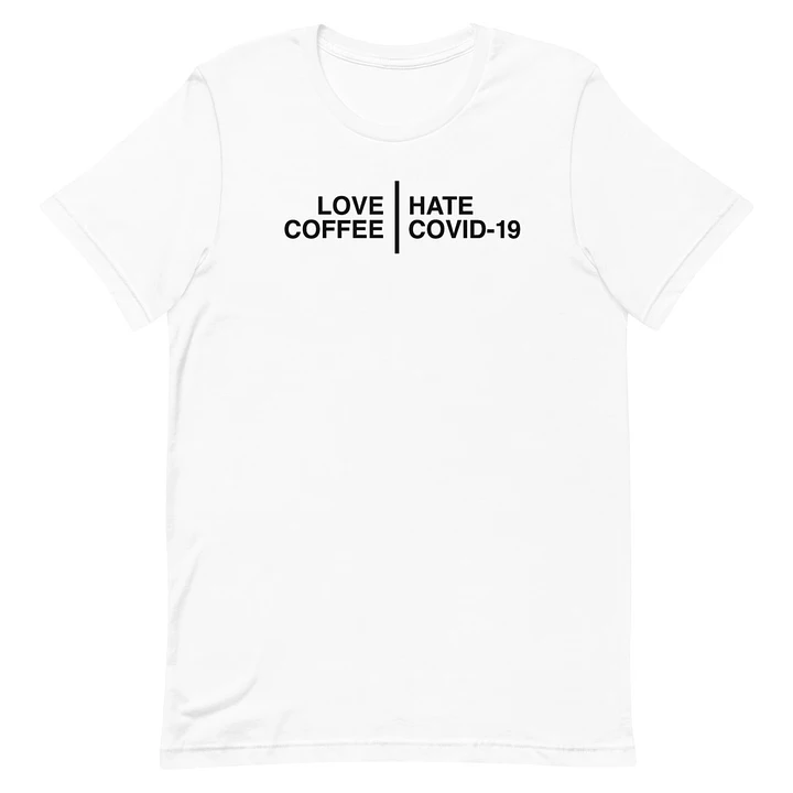 Love Hate T-shirt - White product image (1)