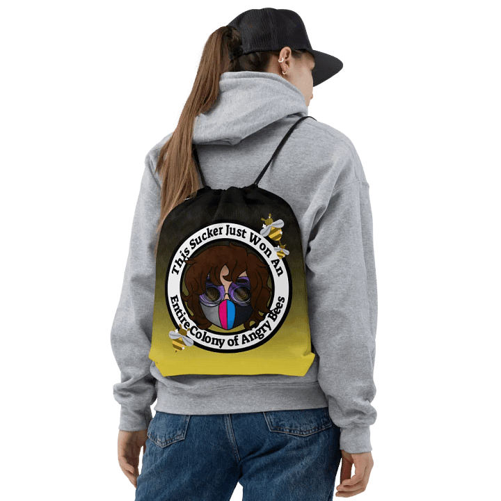 Angry Bees - Drawstring Bag product image (2)