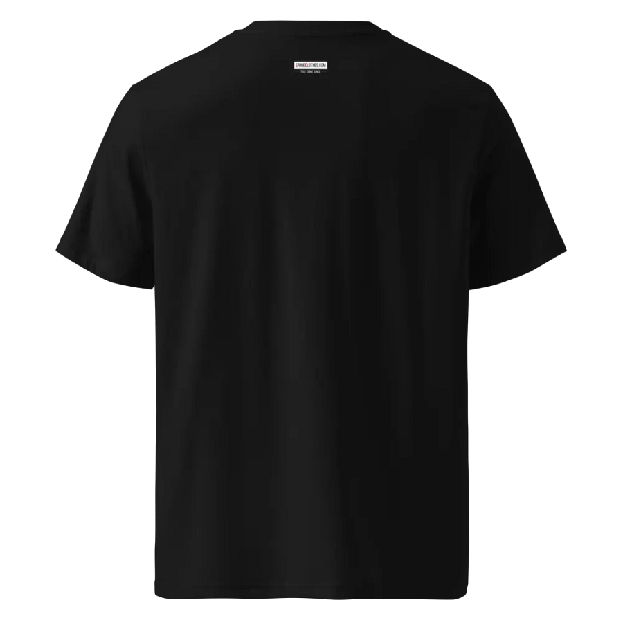 CrimeClothes True Crime Junkie Logo Organic Short Sleeve Tee product image (4)