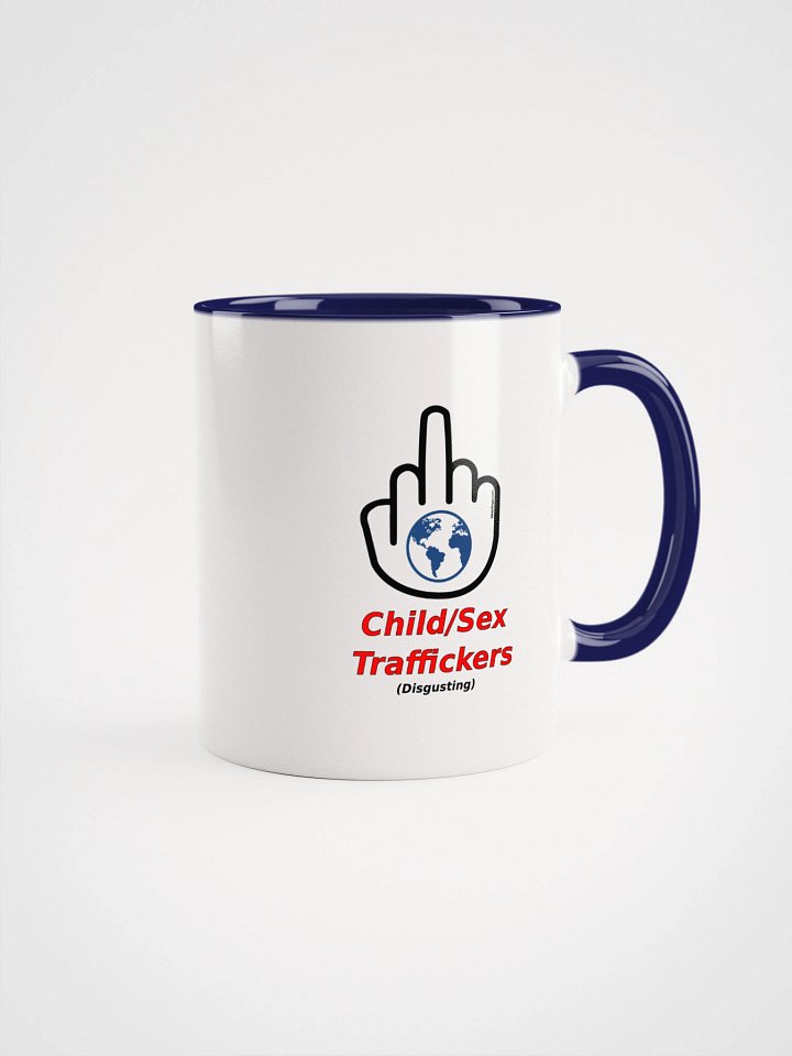 Two-tone Ceramic Mug-MisterFinger-Child-B product image (10)