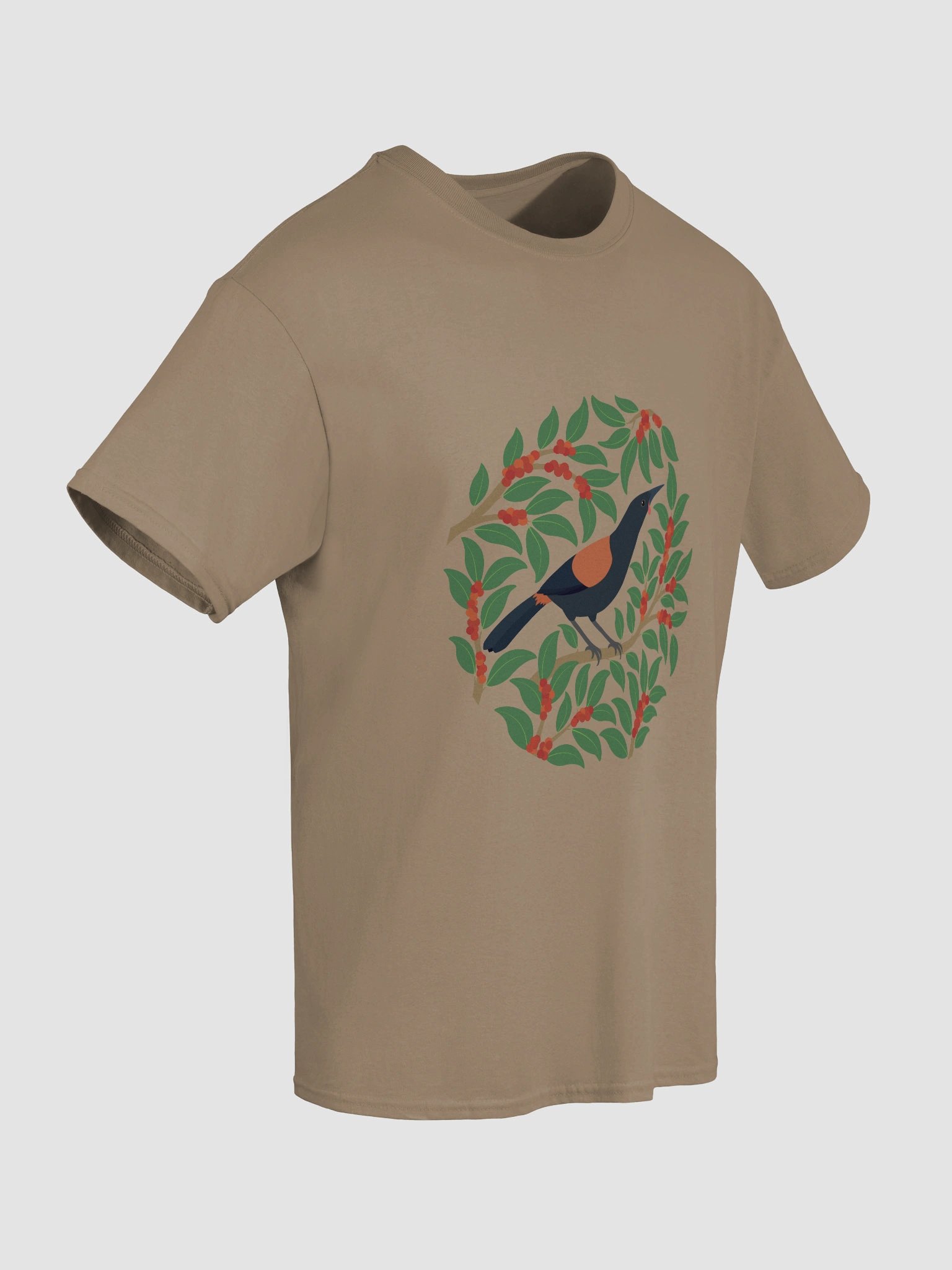 Tīeke in Karamū T-Shirt – Unisex Adult Tee product image (8)